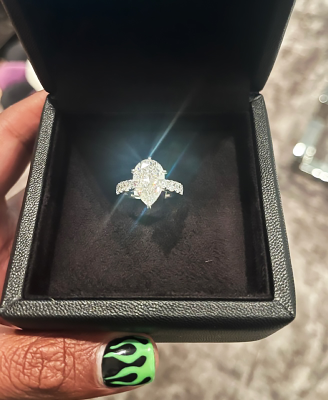 Cher Gets Diamond Ring From BF