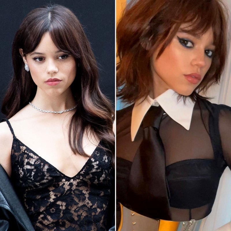 Chrissy Teigen, Lea Michele and More Celebrity Hair Transformations of 2022 Jenna Ortega
