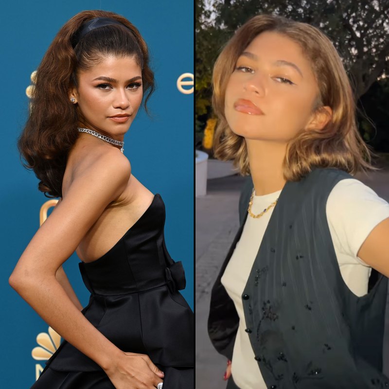 Chrissy Teigen, Lea Michele and More Celebrity Hair Transformations of 2022 vest