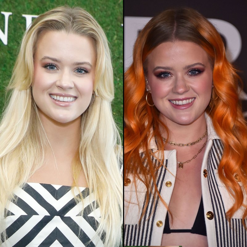 Chrissy Teigen, Lea Michele and More Celebrity Hair Transformations of 2022 blonde to ginger