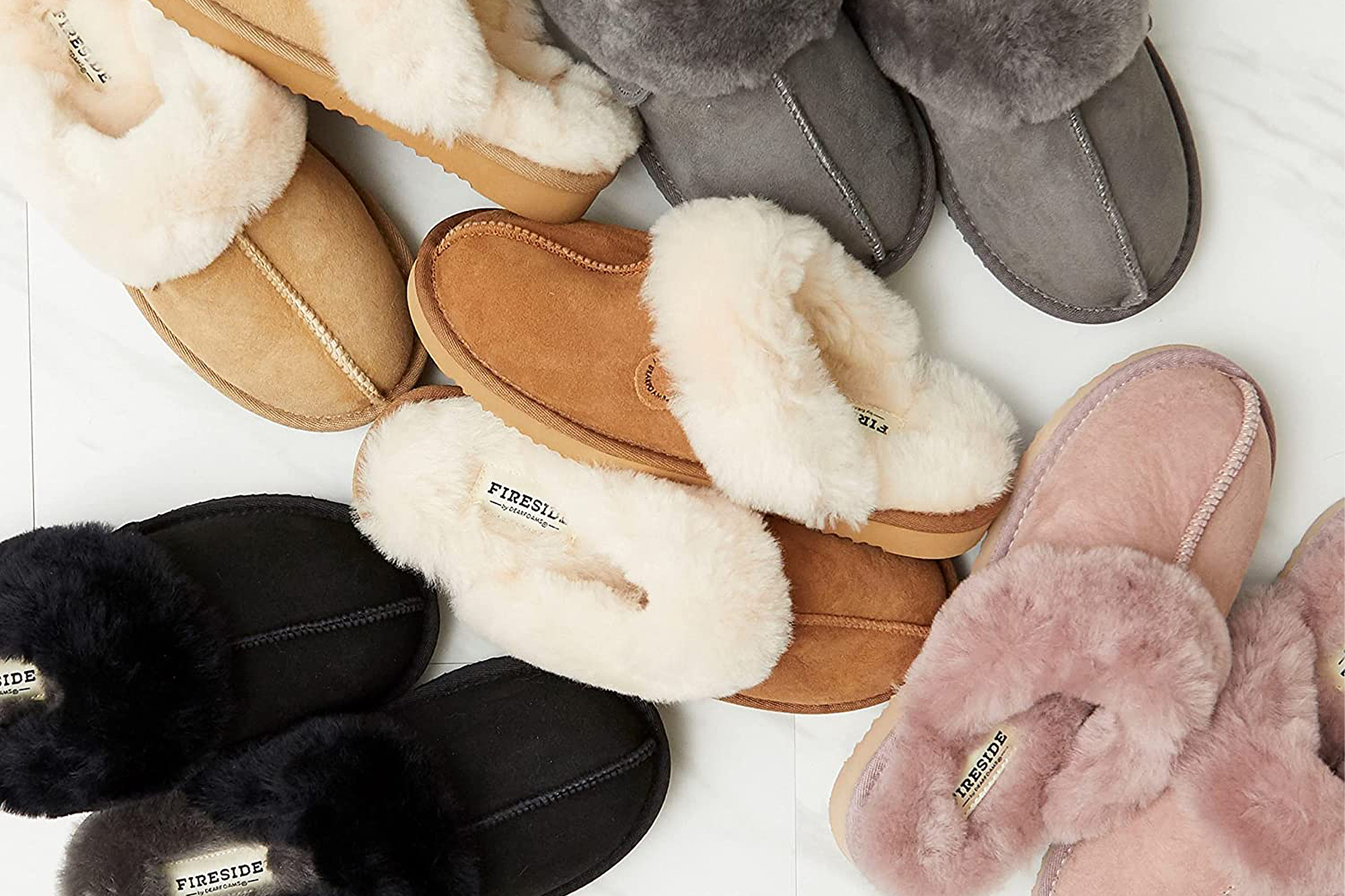 These $21 Amazon slippers look almost identical to a celebrity-loved pair  of UGGs