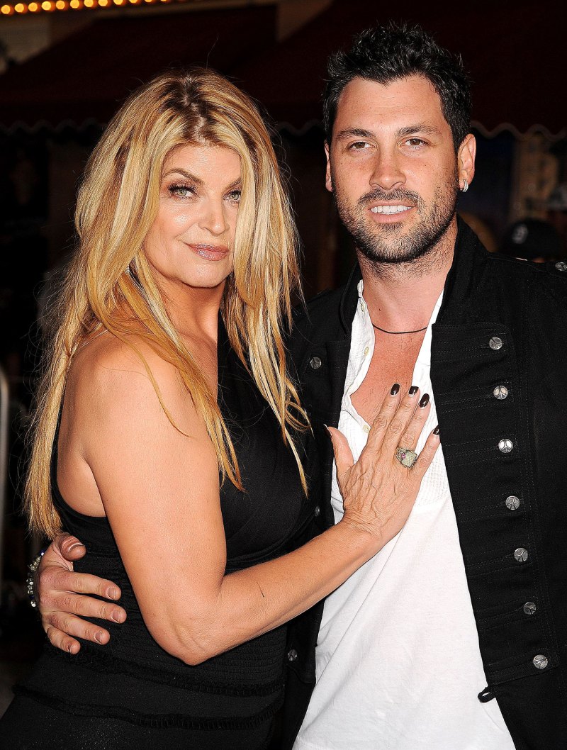 December 2022 Maksim Chmerkovskiy and Kirstie Alley Ups and Downs Over the Years