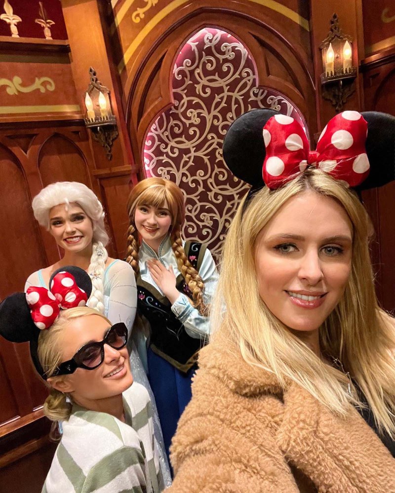 Paris Hilton Visits Disneyland With Nicky Hilton for Niece's Birthday