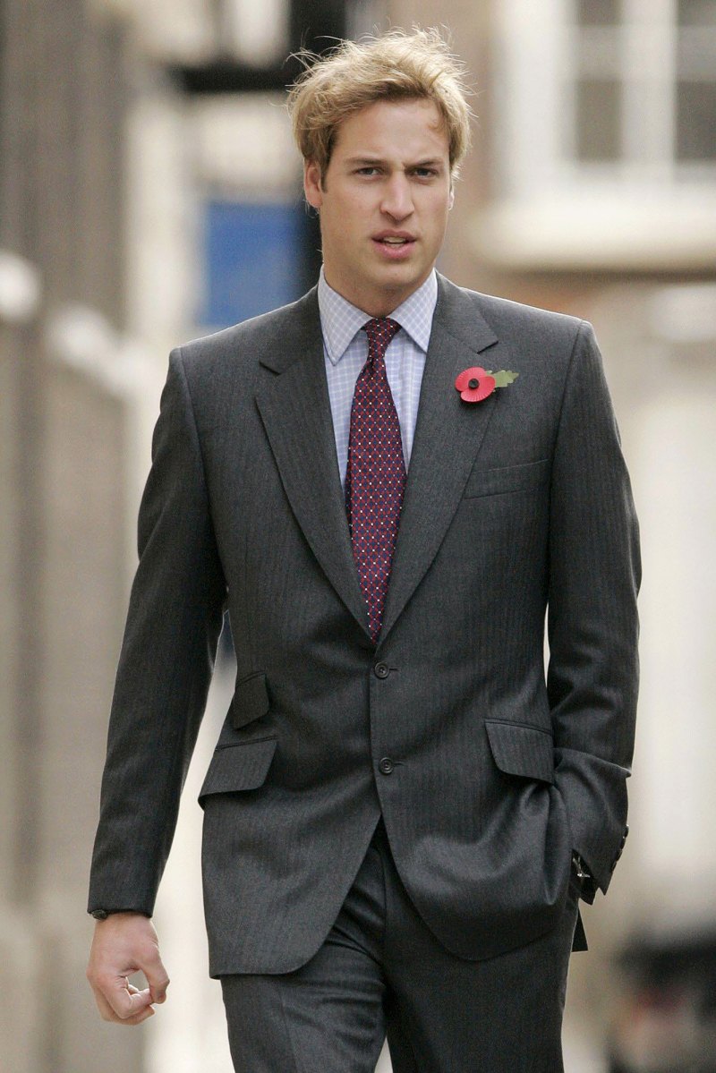 Everything Prince William Has Said About Navigating the U.K. Media, Handling Royal Attention - 096 PRINCE WILLIAM ARRIVING AT HSBC BANK WHERE HE IS ON WORK EXPERIENCE, ST JAMES', LONDON, BRITAIN - 09 NOV 2005