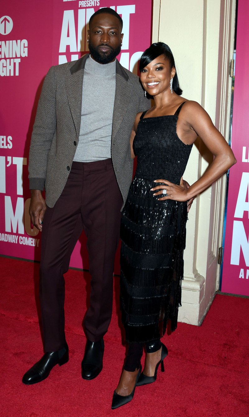 Gabrielle Union and Dwyane Wade’s Best Coordinating Style Moments of All Time layer skirt with sparkles