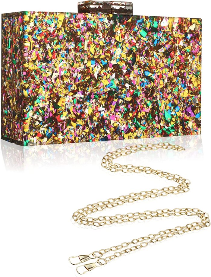 Pop Star Acrylic Box Clutch