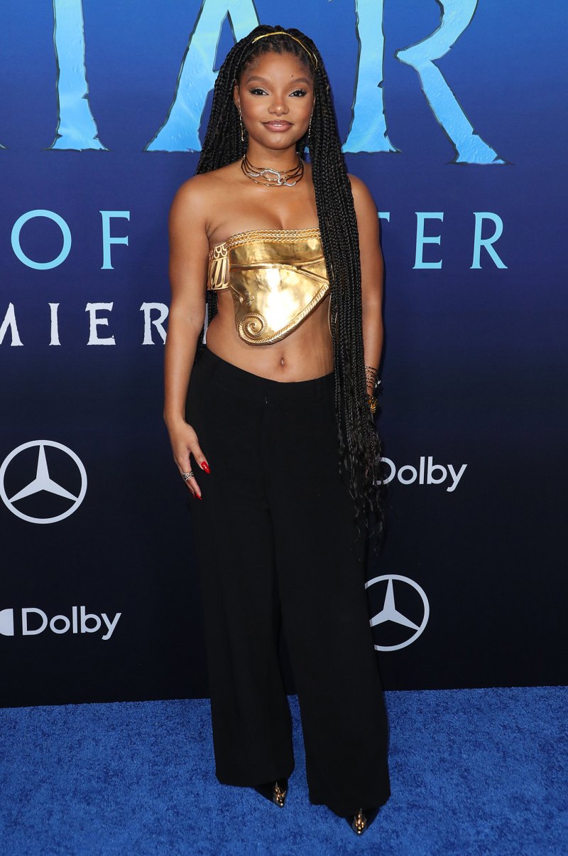 Heidi Klum at Way of Water Premiere - 144 Halle Bailey 'Avatar: The Way of Water' film premiere, Los Angeles, California, USA - 12 Dec 2022