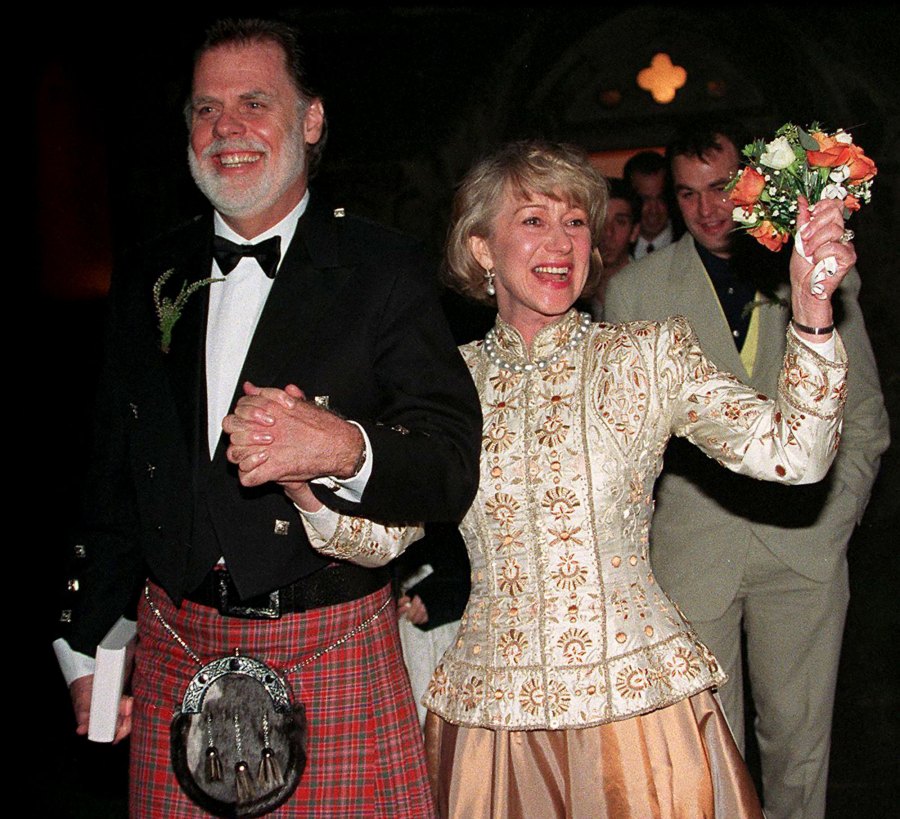 Helen Mirren and Taylor Hackford's Relationship Timeline 1997 wedding