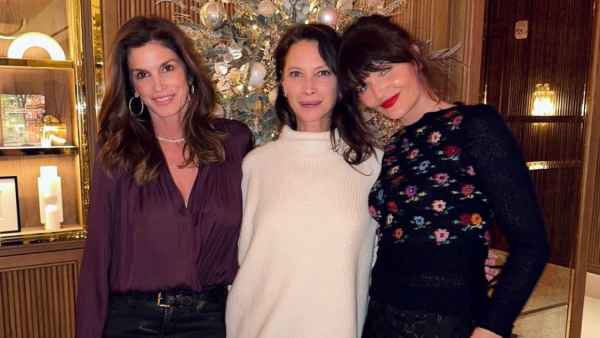 Cindy Crawford, Christy Turlington, Helena Christensen Reunite