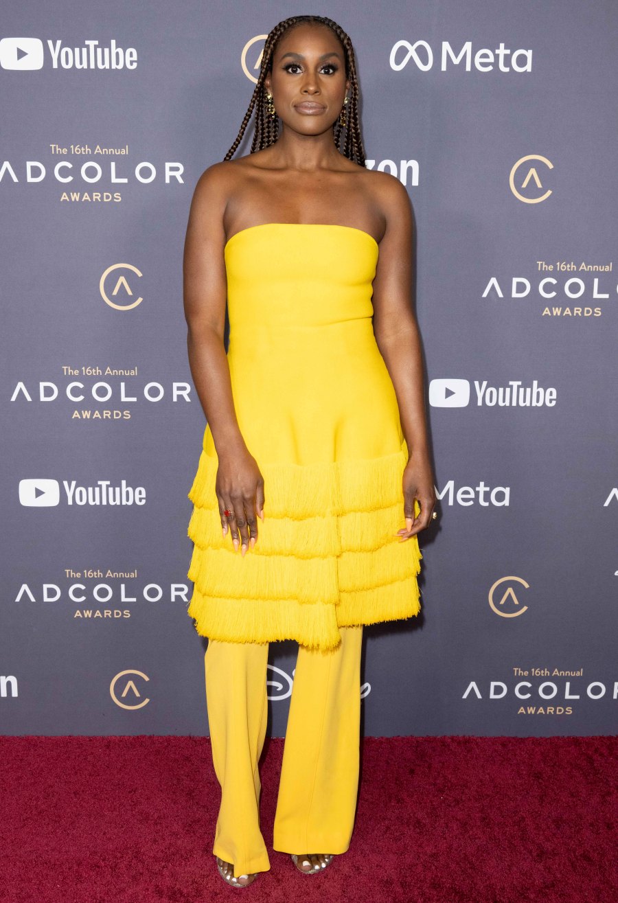 Issa Rae's Style bright yellow look