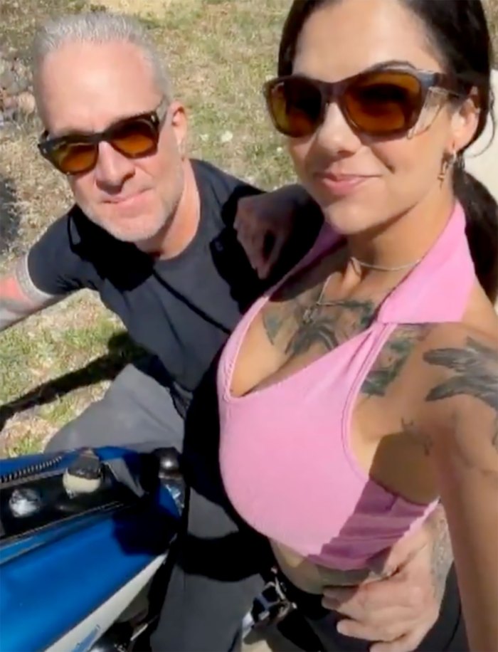 Jesse James Denies Cheating Allegations as Pregnant Wife Bonnie Rotten Stops Divorce 1 Day After Filing motorcycle