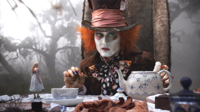 Johnny Depp Alice in Wonderland Celebs in Live-Action Disney Movies