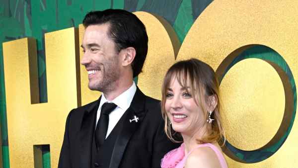 Pregnant Kaley Cuoco, Tom Pelphrey Enjoy Tropical Getaway: Photos