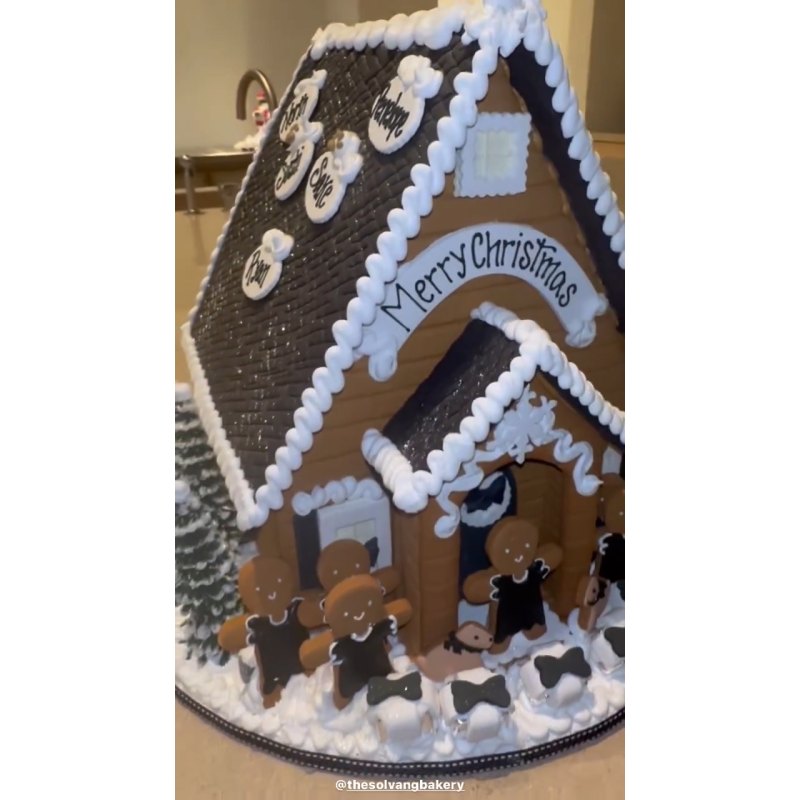 Kim Kardashian Shares Her Family and Kids’ Personalized Gingerbread Houses for 2022 Holiday Season