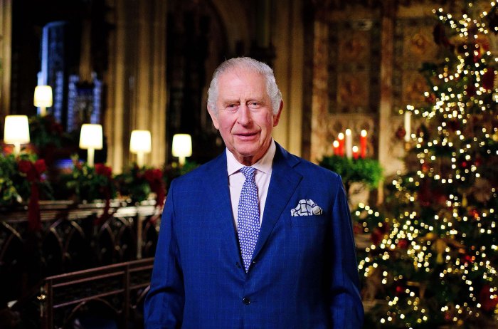 King Charles III Filmed Christmas Address at St Georges Chapel Months After Queen Elizabeth IIs Committal Service