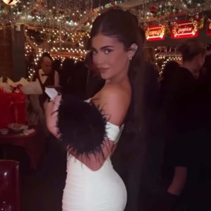 Kylie Jenner Offers a Glimpse at Kardashian-Jenner Work Christmas Party