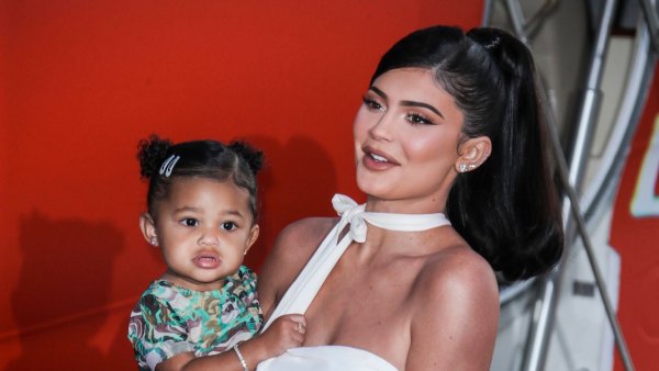 Kylie Jenner and Stormi Match in Mugler