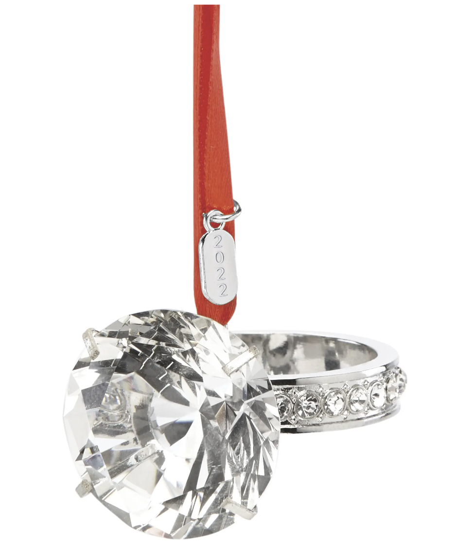 LENOX 2022 Engagement Ring Ornament