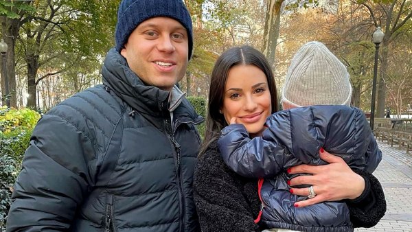 Lea Michele Zandy Reich with son in park