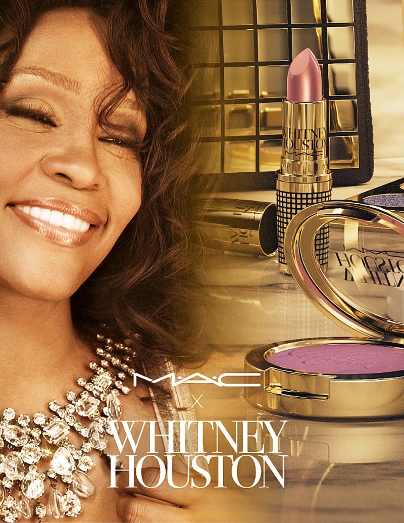 Whitney Houston x MAC collection