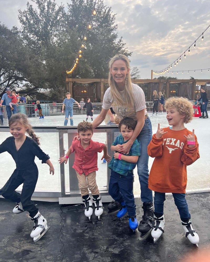 Ice skating beauties!  Watch RHOC's Megan King's sweetest moments with your kids