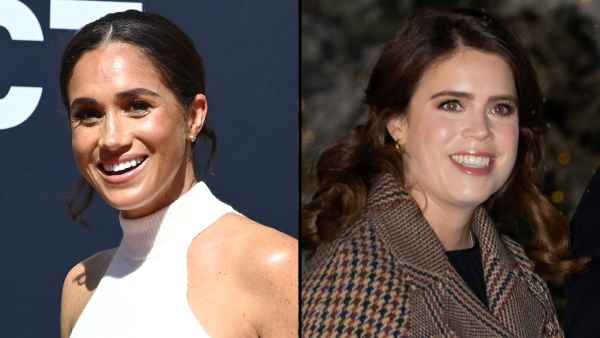 Meghan Markle and Princess Eugenie Have an ‘Unbreakable Bond’ herringbone coat