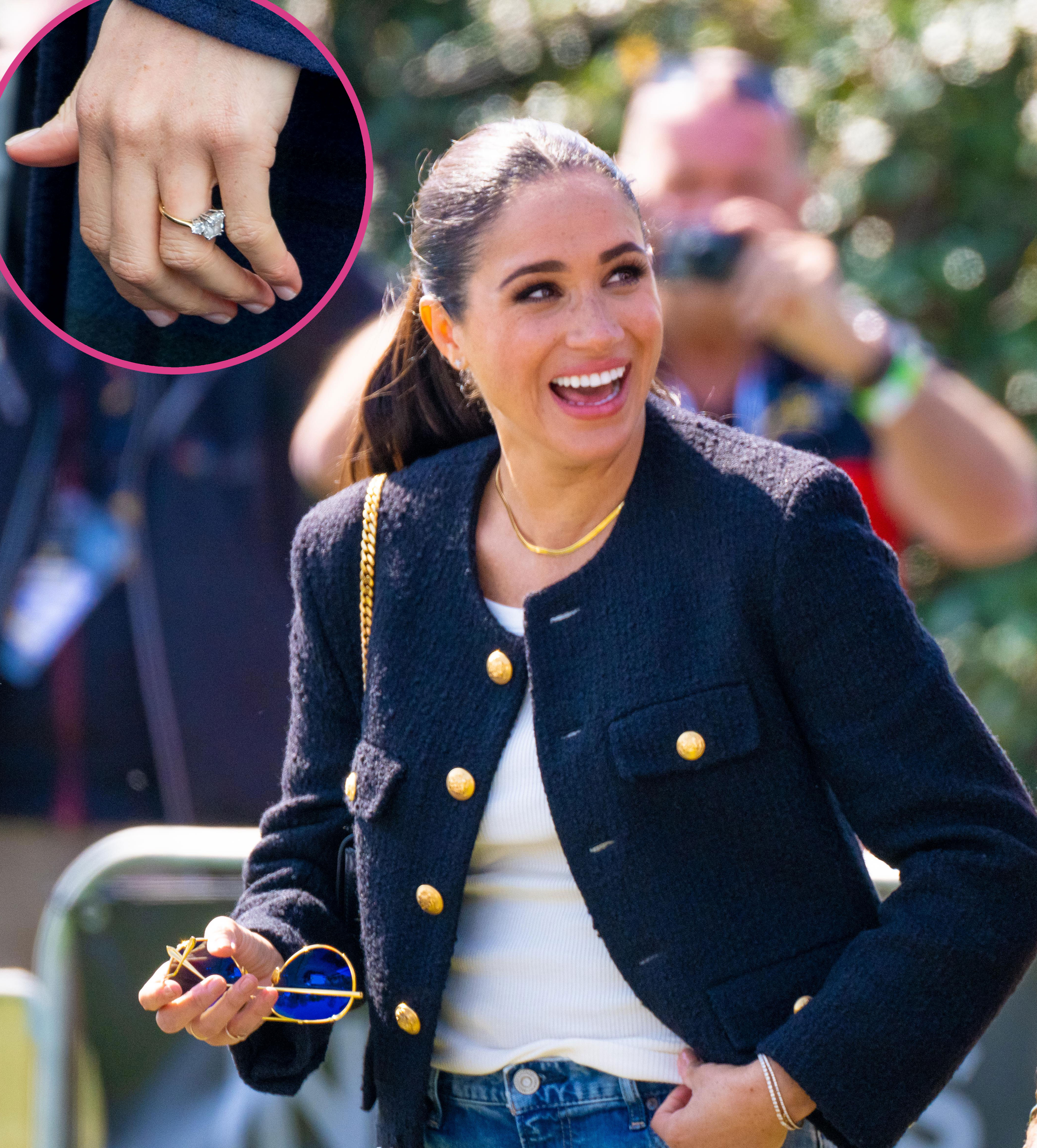 Photos of Meghan Markle's Engagement Ring