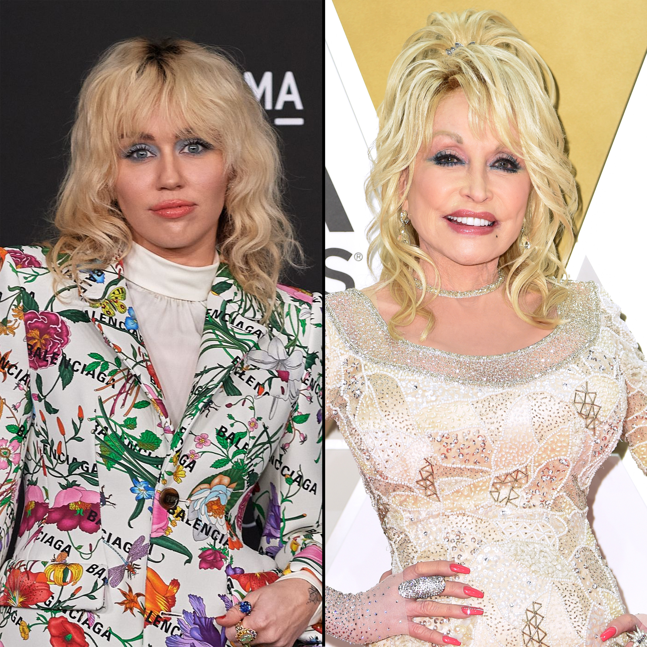 Miley Cyrus: Dolly Parton 'Gasped' When I Wanted to Go Brunette