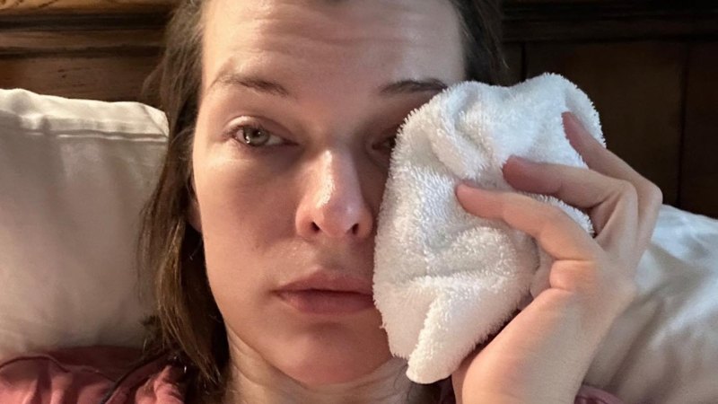 Milla Jovovich Instagram They Ice Their Injuries Just Like Us