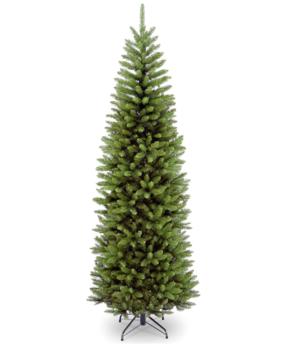 National Tree Company 7.5 Foot Artificial Slim Christmas Tree
