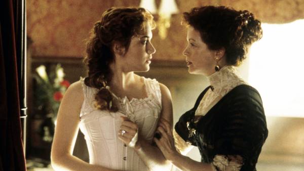 No One Could Breathe on Titanic Set Due to Tight Corsets white corsets
