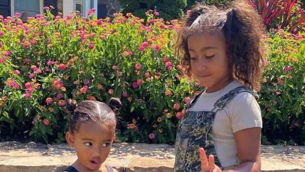 North West Transforms Sister Chicago, 4, 'Into Me' in Sweet TikTok Video: Watch the Clip overalls