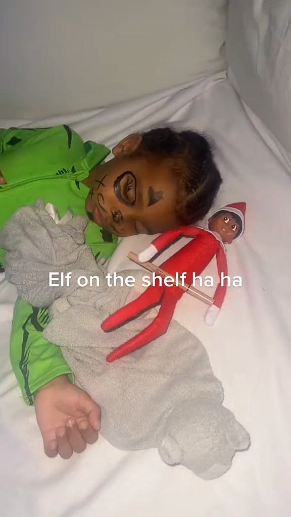 North West Uses Mom Kim Kardashian's Beauty Products to Draw on Brother Psalm' Face in TikTok Prank - 178