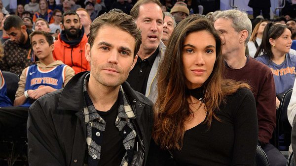 Paul Wesley and Natalie Kuckenburg Take Romance to the Knicks Game for 1st Christmas Together