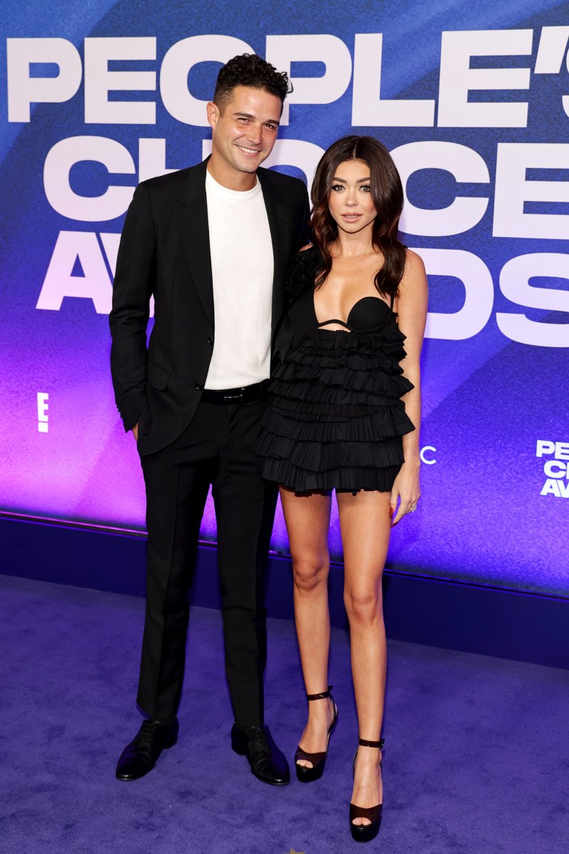 People’s Choice Awards 2022- Hottest Couples on the Red Carpet 778 Wells Adams and Sarah Hyland