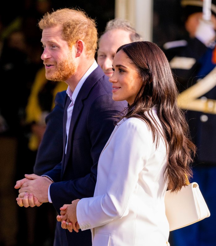 Prince Harry Reveals He’s Lost Pals Over Royal Exit, Reveals What He Misses About Family meghan white blazer