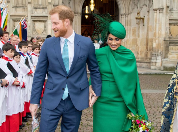 Prince Harry and Meghan Markle Break Down ‘Cold’ March 2020 Engagement at Westminster Abbey Following Royal Exit: 'Felt Really Distant' blue tie