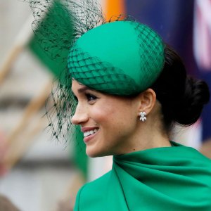 Prince Harry and Meghan Markle Break Down ‘Cold’ March 2020 Engagement at Westminster Abbey Following Royal Exit: 'Felt Really Distant' green hat and dress