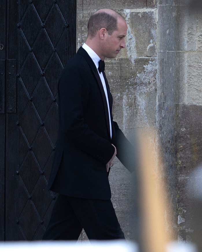 Prince William Attends His 1st Girlfriend Rose Farquhar's Wedding