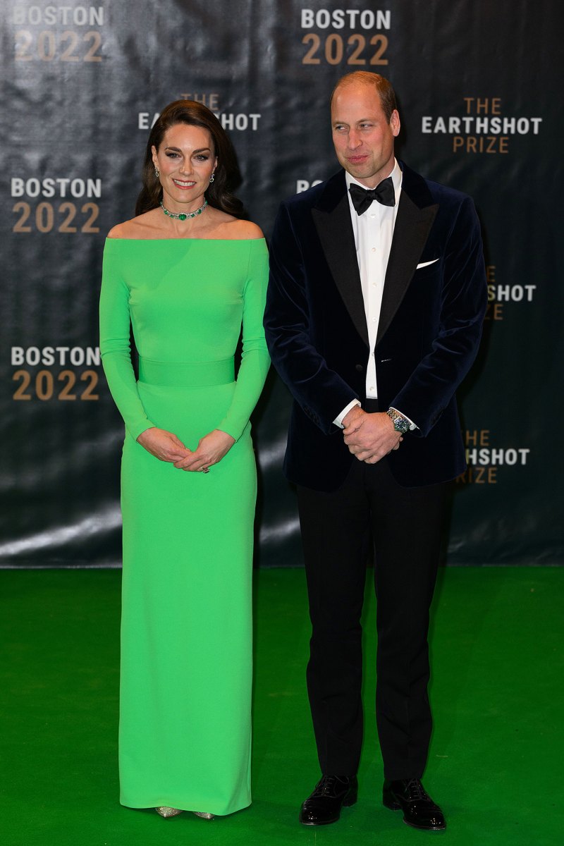Princess Kate and Prince William Wow on Red Carpet at the 2022 Earthshot Prize Awards in Boston 609
