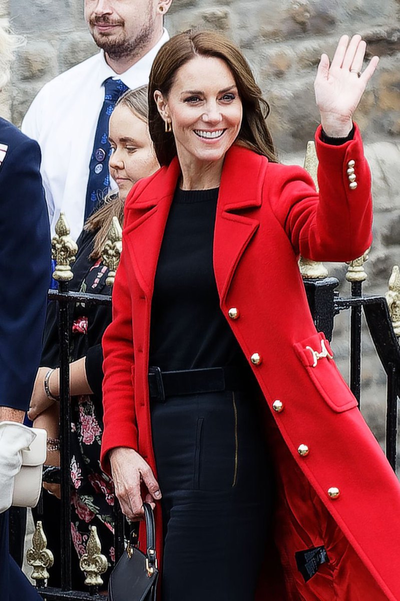 William, Prince of Wales and Kate, Princess Kate's Family Guide- Get to Know Her Parents, Siblings and More - shutterstock_editorial_13424617n 894 Princess Consort visit St Thomas Church in Swansea, Wales - 27 Sep 2022