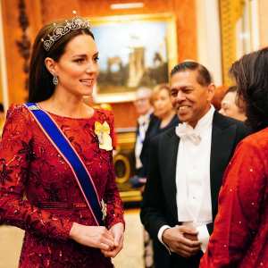 Princess Kate's Family Guide- Get to Know Her Parents, Siblings and More - shutterstock_editorial_13653018x 895 Diplomatic Corps reception at Buckingham Palace, London, UK - 06 Dec 2022
