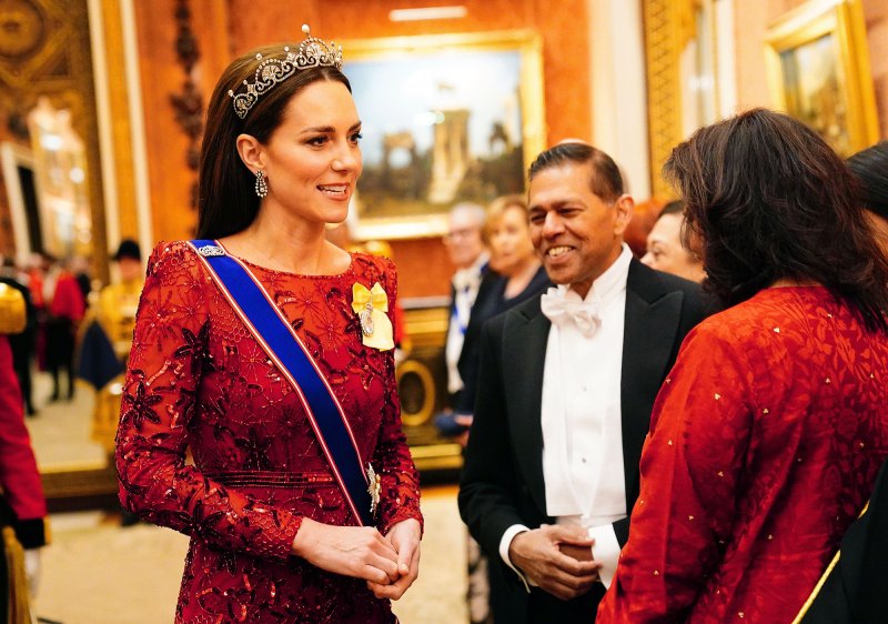 Princess Kate's Family Guide- Get to Know Her Parents, Siblings and More - shutterstock_editorial_13653018x 895 Diplomatic Corps reception at Buckingham Palace, London, UK - 06 Dec 2022
