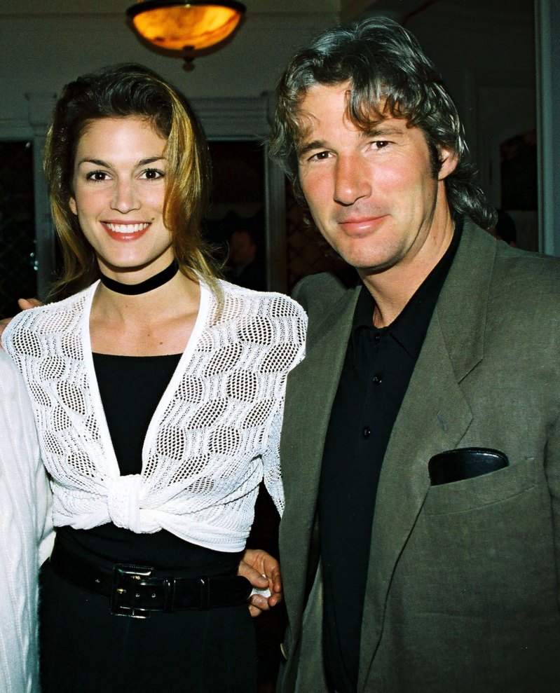 Richard Gere’s Dating History: Cindy Crawford, Alejandra Silva and More Cindy Crawford white shall