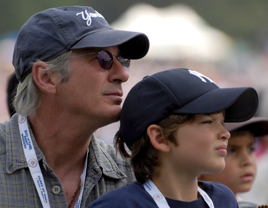Richard Gere's Sweetest Photos With His 3 Sons, Wife Alejandra Silva Through the Years: Family Album yankees