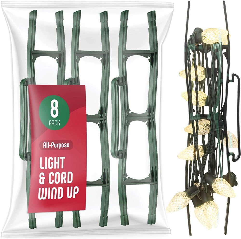 SEWANTA Christmas Lights Storage Holder [Set of 8]