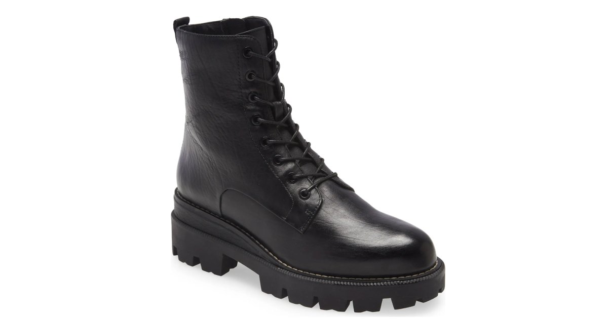 These Sam Edelman Combat Boots Just Got Marked Down to 50% Off