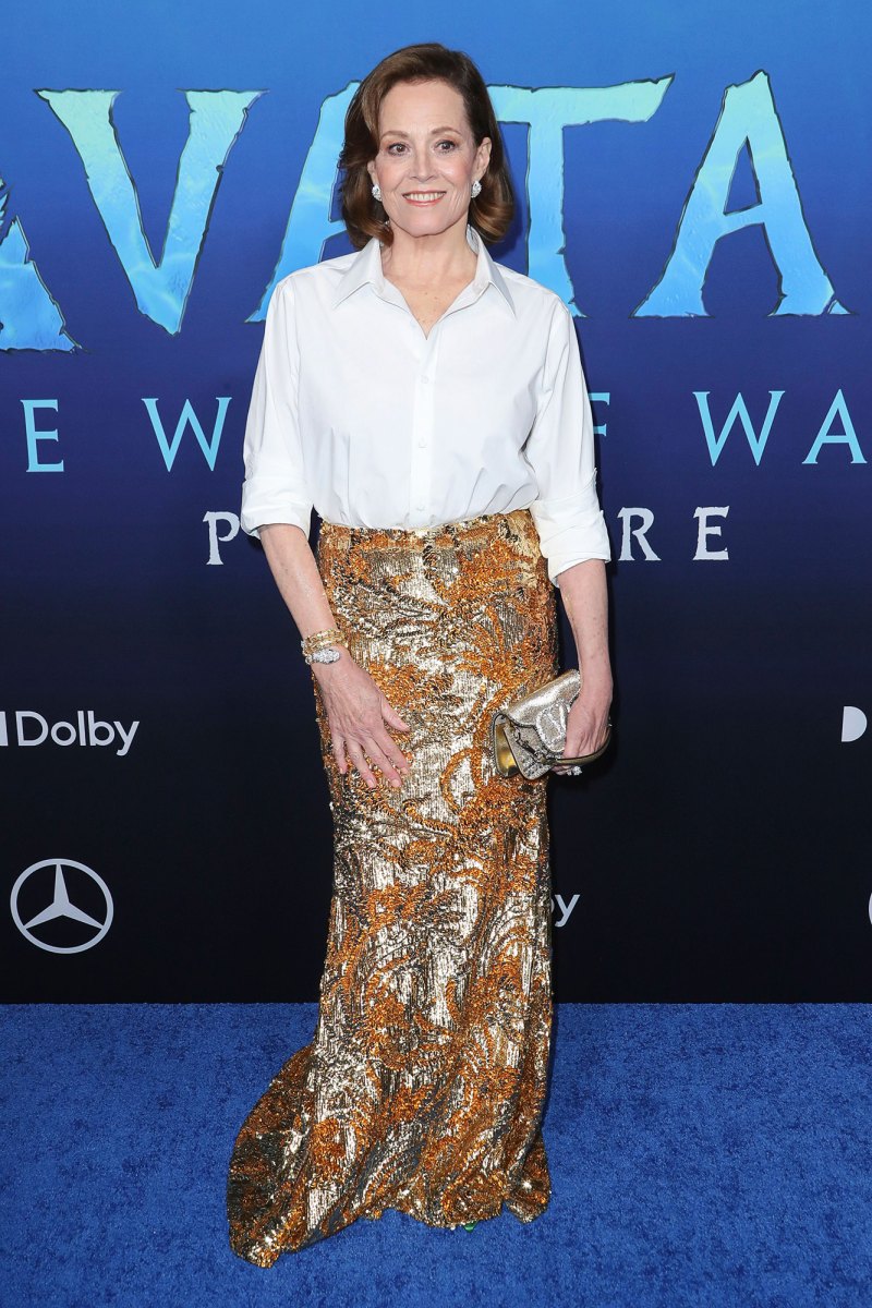 Sigourney Weaver Reveals Her Child Is Nonbinary, Uses They:Them Pronouns - 116 'Avatar: The Way of Water' film premiere, Los Angeles, California, USA - 12 Dec 2022