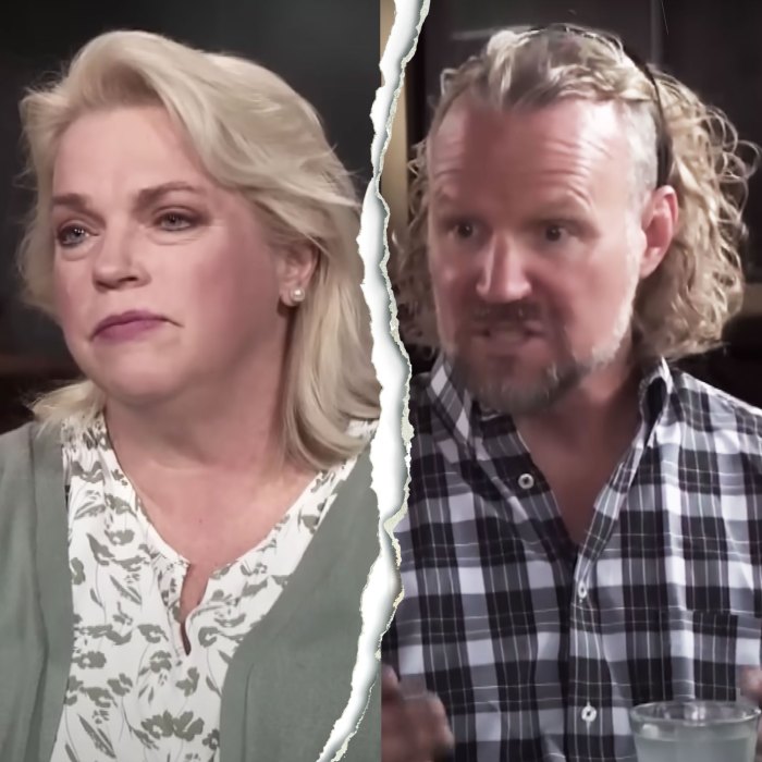 Sister Wives’ Janelle Brown Reveals She and Kody Have Been ‘Separated for Months’ After Season 17 Drama, More Tell-All Bombshells green sweater checkered shirt