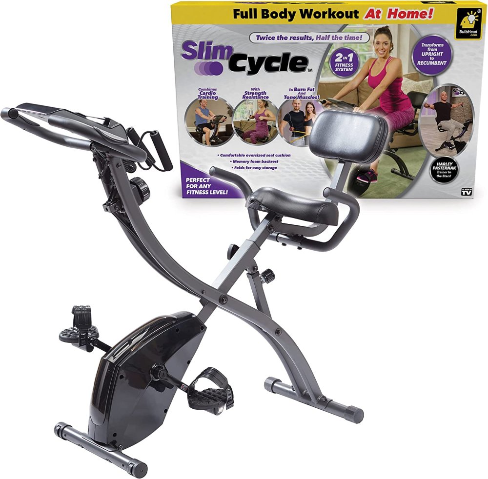 Slim Cycle Stationary Bike by Bulbhead